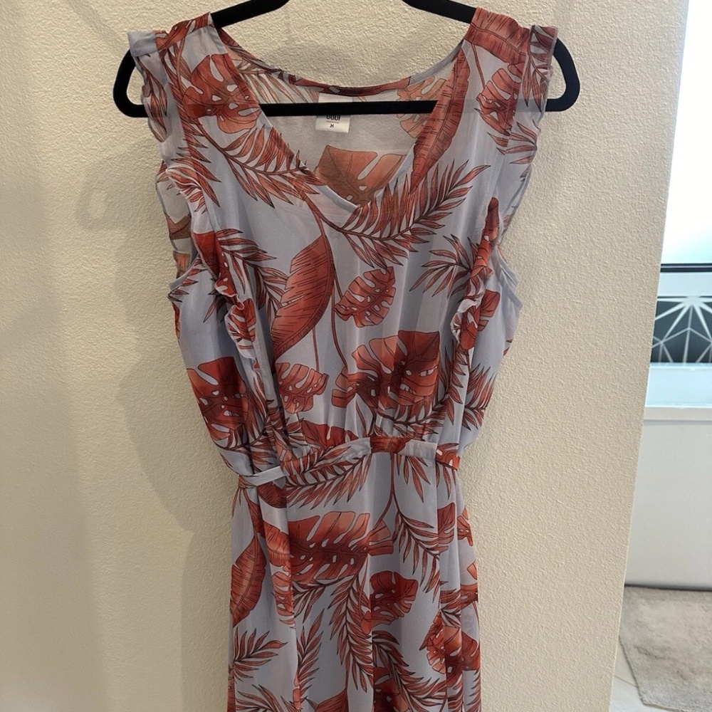 Cabi Isabel Dress Tropical Vacation Summer Dress